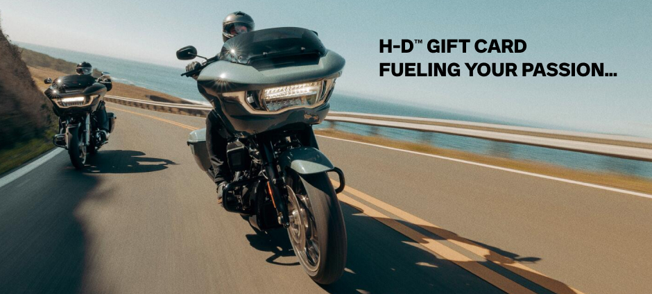 Create H-D gift card account today.